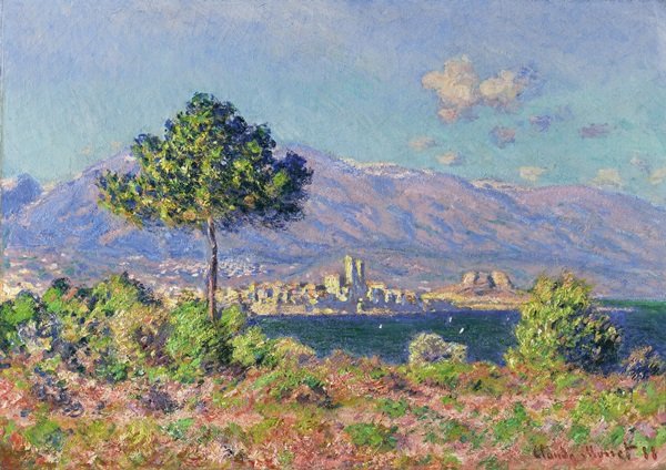 Claude Monet - Antibes, vue du Plateau Notre-Dame
