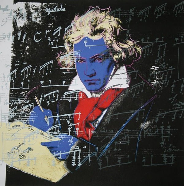 Beethoven: serigrafia Andy Warhol