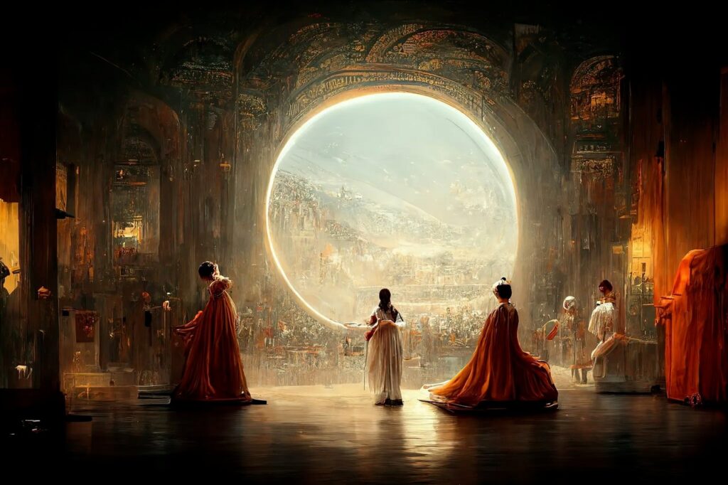 Théâtre D'opéra Spatial, Jason Allen con Midjourney